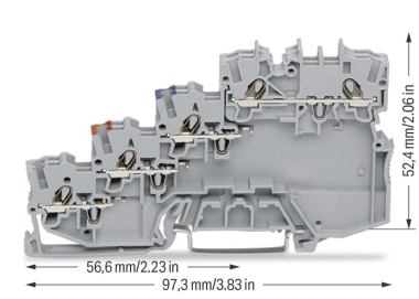 WAGO 2000-5410 4-Leiter- 