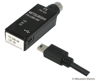 Mitsubishi SPS                 FX-USB-AW 