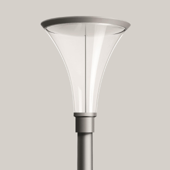 BEGA E-Aufsatzleuchte silber    77150AK4 