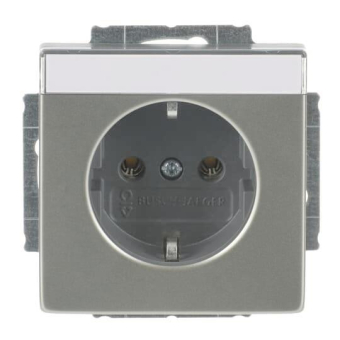 BJ pur edelstahl Schuko Kombi  20EUN-866 