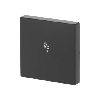 BJ Wippe 1f Dimmer schwarz   6234-10-885 
