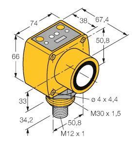 Turck Ultraschallsensor,      QT50UVR3WQ 