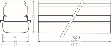 Trilux 7651Fi HE DL 80-840    9002025548 