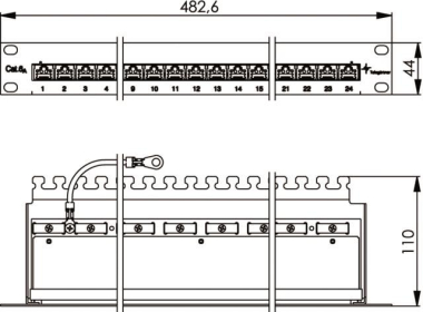 TG 19 Patch Panel            J02023S0050 