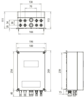 Dehn 900986 DCU 2 YPV 1+2 1200 2M 1S MC4 