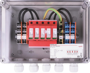 Dehn PV Überspannungsbox 2 String 