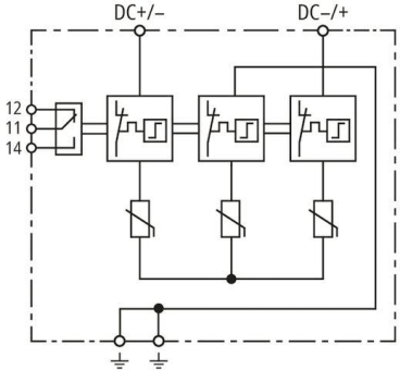 Dehn 900975  DCU 2 YPV 1+2 1000 1M 2S FM 
