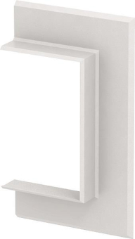 OBO G-AWAO70110RW Wandabschlussblende 