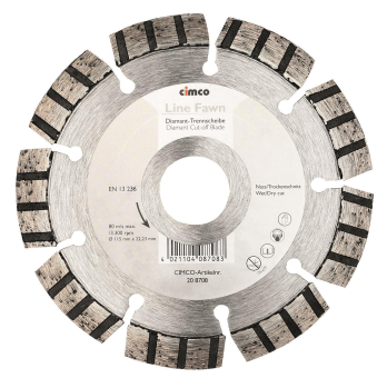 Cimco DTS Beton Sandstein 115mm   208708 