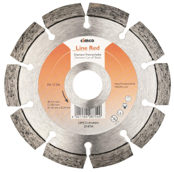 Cimco DTS Kalksandstein 125mm     208754 