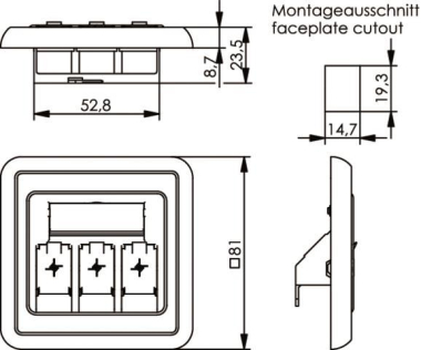 TG Modulaufnahme             H02010a0053 