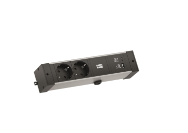 Bachmann DESK RAIL 2xCEE7/3      941.301 