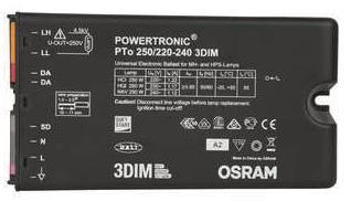 Osram PTo 250W 220-240V 3DIM UNV1 