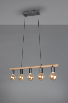 Trio Pendelleuchte EINAR, 5x   R30605032 