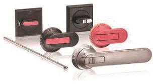 ABB OHBS5 Griff schwarz Wellen-    OHBS5 