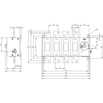 Siemens 3KD54440RE400    3KD5444-0RE40-0 