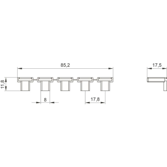 Siemens 5ST2426 Berührungsschutz f.freie 
