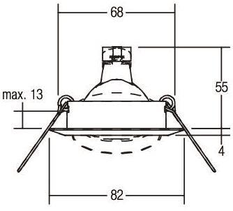 BRUM Tecno-Design 1xGX5,3/50W,   2295.02 