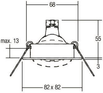 BRUM Tecno-Design 1xGX5,3/50W,   2296.07 