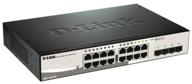 D-Link 16-Port Lay2 Smart  DGS-1210-16/E 