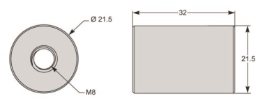 Schneider Zylinder D8       METSECT5CYL1 