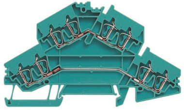 Weidmüller ZDK 2.5-2/4AN BL Doppelstock- 