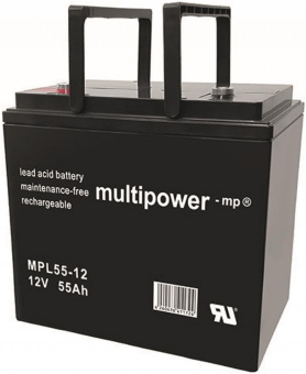 MULTIPOWER Bleiakku 12V 55Ah    MPL55-12 