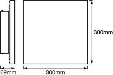 LEDV SMART+ MULTICOLOR 300X300 