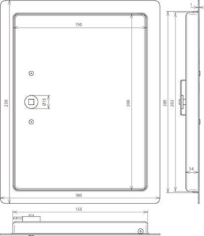 DEHN Revisionstür                 476001 