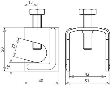 DEHN Verbindungsklemme            308030 
