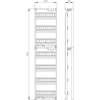 Siemens ALPHA160/400DIN,   8GK4051-7KK11 