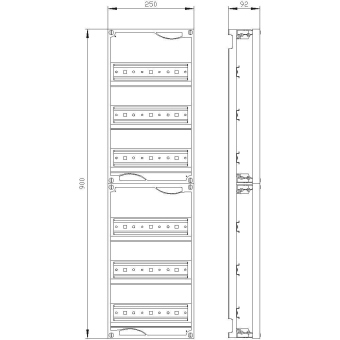 Siemens 8GK40016KK11 ALPHA160/400DIN 