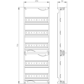 Siemens 8GK40015KK11 ALPHA160/400DIN 