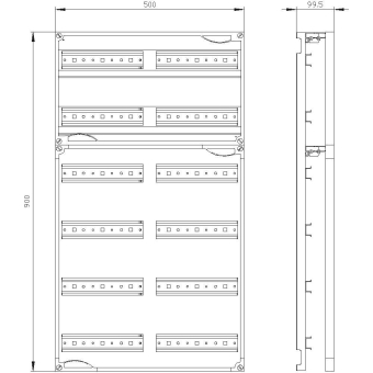 Siemens 8GK4101-6KK22 ALPHA400DIN, 