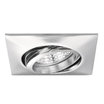 BRUM LED-Einbaustrah. eckig Nickel  BB14 