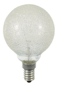 S&H Globelampe 60mm E14 230V 25W   41798 