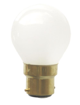 S&H Tropfenlampe 45x69mm B22d 24V  43112 