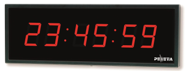 Peweta 71.511.551 LED-Digitaluhr 6-stlg 