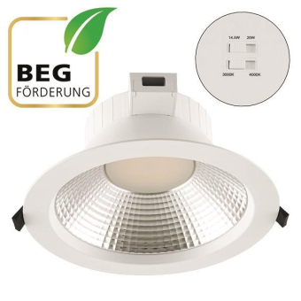 EVN Downlight Reflektor IP54 D225 CAMBIO 