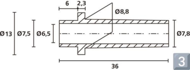 Hellermann HV2209-PVC-FR-BK(1000) 