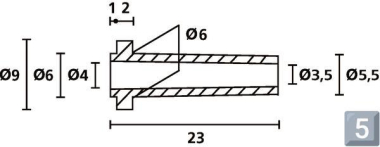 Hellermann HV2213-PVC-FR-BK(2000) 