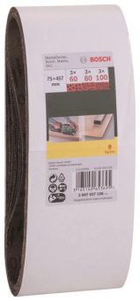 Bosch Schleifband-Set f.Bu.D  2607017156 