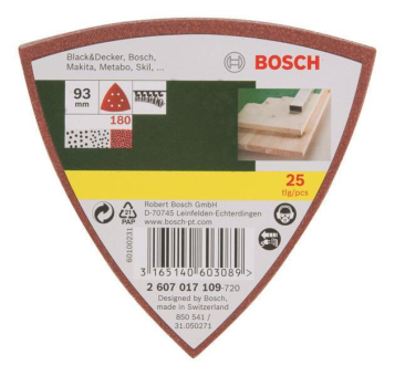 Bosch Schleifblatt-Set        2607017109 