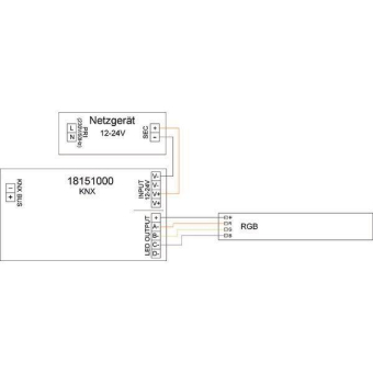 BRUM KNX LED Dimmer, IP20       18151000 