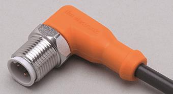 IFM Kabelstecker abgewinkelt M12  EVC17A 