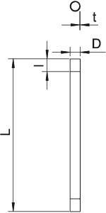 OBO SM50W ALU Aluminiumrohr m.Gewinde 