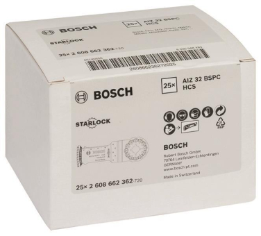 Bosch Tauchsägeblatt HCS      2608662362 