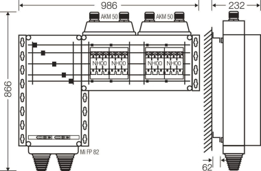 Hensel anschlussfertiger      Mi AS 9144 