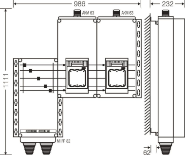 Hensel anschlussfertiger      Mi AS 9252 