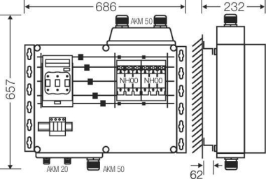 Hensel anschlussfertiger    Mi AS 4142 S 